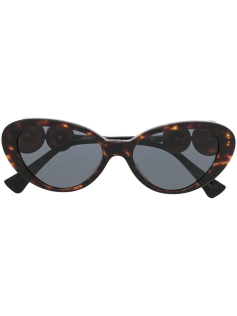 versace brown contrast sunglasses|unisex Versace glasses.